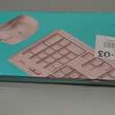 Logitech MK270 Wireless Keyboard and Mouse Combo for Windows, 2.4 GHz Wireless, Compact Mouse, 8 Multimedia and Shortcut Keys, 2-Year Battery Life, for PC, Laptop - Rose