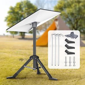 Starlink Gen 3/ Starlink Mini Tripod Stand with Pipe Adapter, Outdoor Portable Starlink Mounting Kit for Camping and RV Travel Starlink Gen 3/ Starlink Mini Tripod Stand with Pipe Adapter, Outdoor Portable Starlink Mounting Kit for Camping and RV Travel