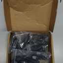 GAsupply 14x1.5 40mm Shank Lug Bolts, Fit for X3 E83, for X5 E53, for 7 Series E6x, 20pcs Black Conical Seat 61mm Tall Lug Studs for Wheel Spacers, 17mm Hex, 40mm Thread Length Extended Wheel Hub Bolt