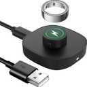 Compatible with Aura Ring Gen 4 Charger, Fast Charging Dock and USB-C Cable for Aura Gen 4 (NOT Compatible with Aura Ring 3) (Size 8)