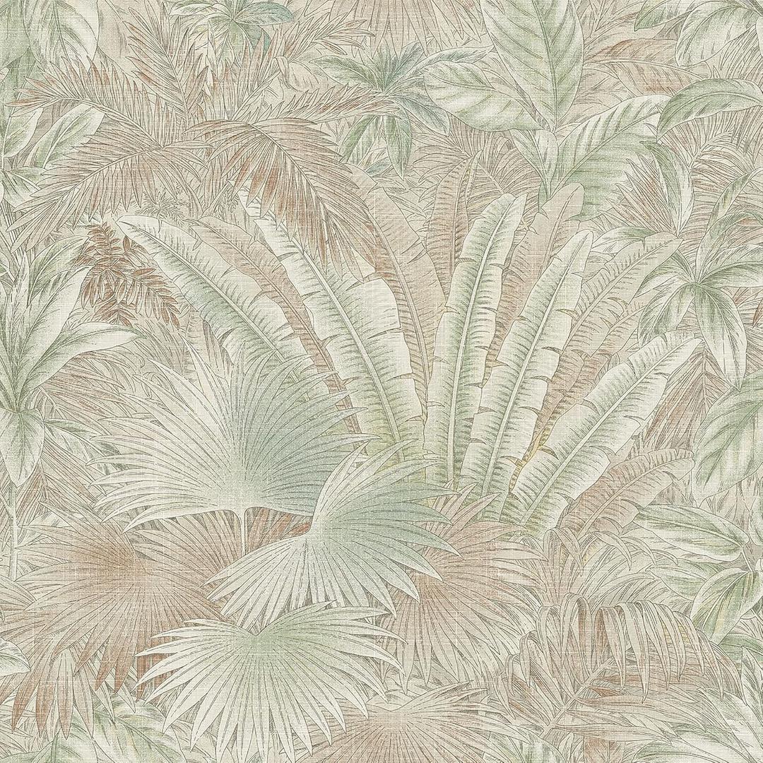 Tommy Bahama Bahamian Breeze Tropical Palm Peel and Stick Wallpaper (Spa)