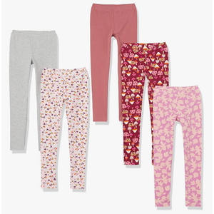 Amazon Essentials Girls Leggings, 2 Packs Size XL