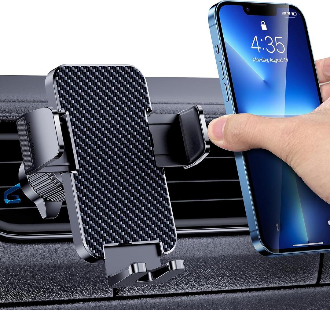 Phone Mount for Car Holders Cell Phon Holder Hands Free Phone Stand for Car Vent Automobile Mount Fit iPhone Android Smartphoe Universal Camera Mount Stabilizers