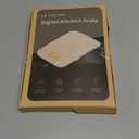 Ultrean Food Scale, 33lb Digital Kitchen Scale for Food Ounces Grams, 304 Stainless Steel, Type-C Charging and Batteries, Perfect for Meal Prep, Cooking, and Baking (Large)