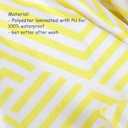 YANA Shower Cap for Women - Waterproof, Reusable Shower Cap (Geometric - Spring)