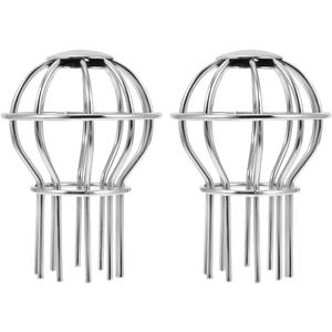 3 x Roof Filter Strainers 4.13X2.95In Stainless Steel Rooftop Drain Covers 2-Pack Gutter Guards for Outdoor Debris Leaf Protection