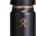 Hydro Flask Micro Bottle - Insulated Mini Leak Proof Flask for Purse or Pocket in 6.7 Oz Black Arc