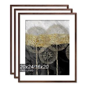 20x24 Picture Frame Set of 3 for Photo Poster Horizontally/Vertically