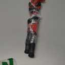 Small Angled Pry Bar Short Crow Bar Wrecking Bar Red with Handle Nail Puller Remover Heavy Duty (2)