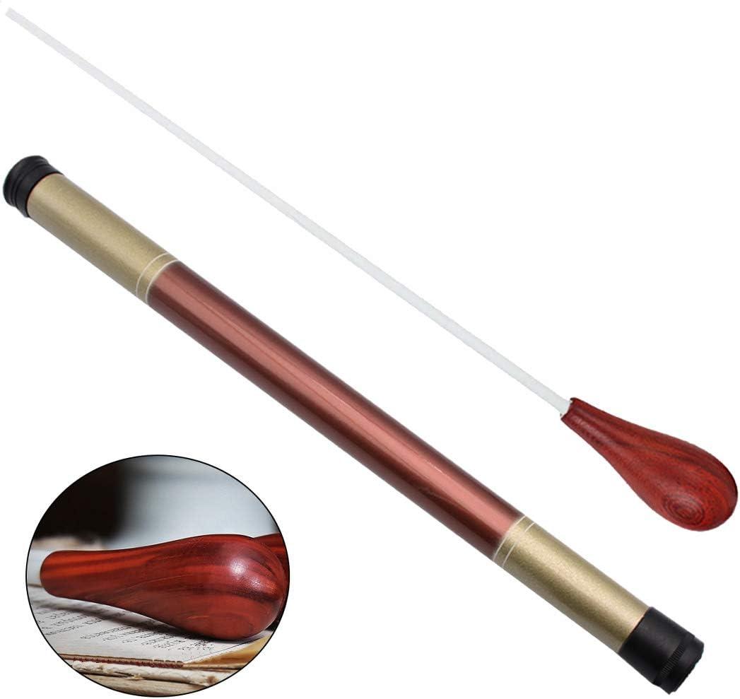 Music Baton Conducting Baton Orchestra Baton wood Handle (Rosewood Handle)
