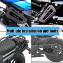For Rebel 250 300 500 CMX 250 300 500 rebel 1100 Motorcycle saddle bag waterproof triangle bag hard shell frame side hanging storage bag (Rebel)