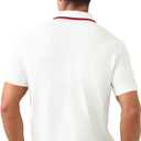 MagnaMan Slim Fit Short Sleeve Polo Shirts for Men - Cotton, Business Casual Stretch Shirt, Breathable Golf & Office Wear (XL)