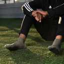 adidas Men's Athletic Cushioned Low Cut Ankle Socks (6-Pair Pack) (X-Large, White/Black/White)