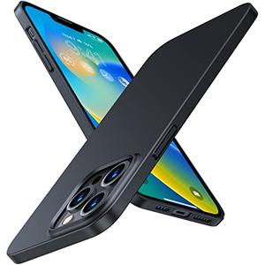 TORRAS Slim Fit for iPhone 13 Pro Case 6.1 Inch, Never Yellowing, Hard PC Ultra Thin Phone Case Super Lightweight Matte Protective, Space Black TORRAS Slim Fit for iPhone 13 Pro Case 6.1 Inch, Never Yellowing, Hard PC Ultra Thin Phone Case Super Lightweight Matte Protective, Space Black