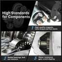 New Starter Fit for 4L Ford Explorer 1997-2010, Explorer Sport Trac 2001-2010, Mustang 2005-2010, Ranger 1997-2011, Aerostar 1997, for 4L Mazda B4000 1998-2007, for 4L Mercury Mountaineer 1998-2010