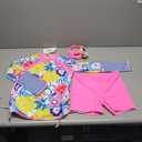 GRACE KARIN Girls Swimsuit Long Sleeve Rashguard Set 2-Piece Bathing Suit, Size 10Y