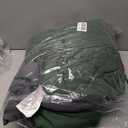 downluxe King Size Comforter Set - Dark Green and Grey King Comforter, Soft Bedding Sets for All Seasons -3 Pieces - 1 Comforter (104"x92") and 2 Pillow Shams(20"x36")