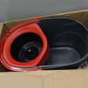 O-Cedar EasyWring Microfiber Spin Mop & Bucket Floor Cleaning System + 2 Extra Refills, Red/Gray