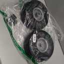 AR-PRO (2-Pack) 10-Inch Solid Wheel Replacement - 4.10/3.50-4 Flat Free Tire and Wheel with 5/8 extra 3/4 &1/2 Bearings and 2.25" Offset Hub - Compatible with Hand Truck, Generator, Gorilla Carts