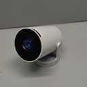 Mini Portable Projector with 4K Support, Bluetooth 5.4 WIFI6, 5watt Sound Base Speaker, 160 ANSI, Android 11, 210 Rotation , Auto Keystone Correction Video Projector HY300 ULTRA