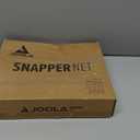 JOOLA Snapper Professional Table Tennis Net and Post Set - Portable and Easy Setup 72" Regulation Size Ping Pong Spring Activated Clamp Net, Silver