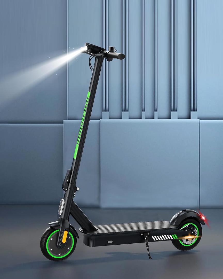 acer Electric Scooter for Adults, 500W Peak Motor, Max Speed 15.5MPH, 20 Mile Long Range, 8.5 Soild Tires, Double Brake System Folding E-Scooter Commuter (ES Series 3)
