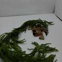 4FT Christmas Garland Norfolk Pine Garland, Artificial Faux Greenery Garland, Real Touch Winter Pine Garlands for Christmas Decorations Table Wall Fireplace Mantle Outdoor Indoor Decor