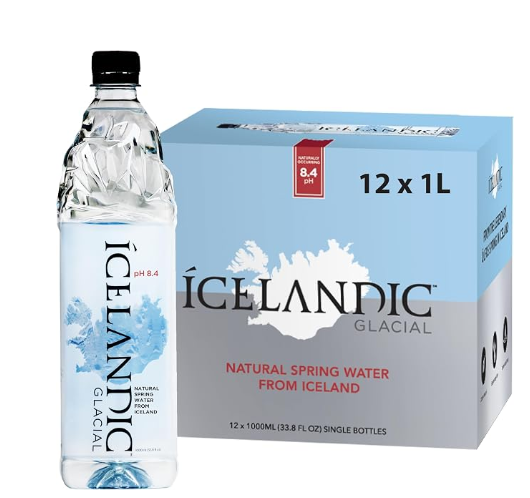 Icelandic Glacial Water, 1L (Pack of 12), BBD  05/05/2028