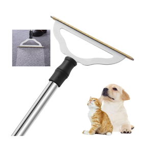 GOSEDER Carpet Rake for Pet Hair Removal  Reusable Pet Hair Remover for Carpet Long Handle, Advanced Dog Hair Broom, Cat Fur Brush, Lint Remover Scraper for Carpets, Rugs, Mats, Couch, Furniture