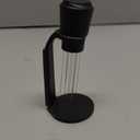 Aieve WDT Tool Espresso, Distribution Tool Espresso Accessories, 10 Needle Coffee Stirrer with Stand for Barista (Ease of Use in 2 Ways Installtion) (Black-Plastic)