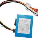 Fiber Decoder for Mercedes, Optical Box Most Adapter for Porsche 911 997 Boxster Cayenne Cayman, Optic Car Radio Stereo Audio Converter Amplifier Replacement for VW Touareg ML GL SLK CLS R E S Series