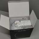 Sunrise Alarm Clocks for Heavy Sleepers,Night Lamp Clocks for Bedrooms with Moon Light,10 Light Effects,30/60/90 Timer,10 Sleep Nature Sounds,15 Ringtones,12 Volume Control with Snooze Function (White)