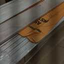 Signature Design by Ashley Wooden Mattress Support Bunkie Board Roll Slat with Nylon Cord, Queen, Beige