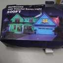 LITSOUL 500FT Permanent Outdoor Lights for House Waterproof, Smart RGB Eave LED Lighting with 16 Million Colors, IP67 Outdoor Strip Lights for Christmas Halloween Holiday Daily Decorations (500FT)