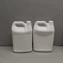 kitchentoolz Empty Gallon Jugs with Caps - Plastic F-Style HDPE Container with Secure Seal Lid - Liquid Storage, Oil & Water Transport Reusable Bottle - Pack of 2