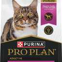 Purina Pro Plan Sensitive Skin and Stomach Cat Food, Lamb and Rice Formula - 7 lb. Bag (7 Pound (Pack of 1)), Best By: JUN 2026