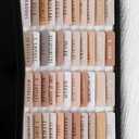 UPAFEXXI-Laminated Bible Tabs (Gold Foil Embossed Lettering), Bible Tabs for Women and Men, Reposition Large Print Stickers, Easy to Read and Apply, 80Chapters Labels for Easy Navigation(Cappuccino)