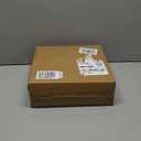 Wood Utensil Holder for Party, 6-Compartment Paper Plate Organizer with Handles, Wooden Silverware Caddy for Picnic, Camping, BBQ, Buffet, and Kitchen Countertop Organization, Brownish red