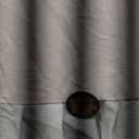 Lush Decor Linen Button Shower Curtain, 72" W x 72" L, Blush & Off White - Pink Bathroom Curtain - Fabric Shower Curtains - Farmhouse Bathroom Decor