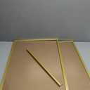 ENJOYBASICS 16x20 Picture Frame, Display Poster 11x14 with Mat or 16 x 20 Without Mat, Wall Gallery Photo Frames, Gold, 2 Pack