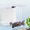 UPETTOOLS Turtle Filter - Internal Filter for Small Fish, Turtle, Shrimp & Amphibian Tanks
