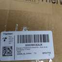 Therwen 4 Pieces 8 Inch Round Diffuser HVAC Round Ceiling Vent Cover Replacement Vent Diffuser with Screws to Install Fitting in Duct Outer Dimensions 11-15/16"