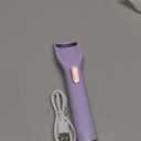 Heated Eyelash Curler - Fast Heat up in 8s - 24 Hours Long Lasting - Rechargeable Electric Eyelash Curler with Type-C, 2 Heat Modes, Anti-Burn Eyelid, Purple-C