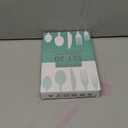 ANNOVA Silverware Set 20 Pieces Stainless Steel Cutlery Color Handle Flatware - 4 x Dinner Knife; 4 x Dinner Fork; 4 x Salad fork; 4 x Tablespoon; 4 x Teaspoon (Mix Solid)