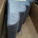 Dog Stairs for Small Dogs, 3 Tiers High Density Foam Dog Ramp, Extra Wide Non-Slip Pet Steps for High Beds Or Couch, Soft Foam Doggie Ladder for Dogs Injured, Older Pets, Small Cats
