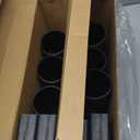 Fishing Rod Holders Boat Rod Holders with Screws Plastic Tube Pole Holders Bracket for Boat Kayak Garage Cooler Trailer Portable