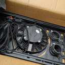 BystralX UTV Fan with Variable Speed Dial, Dual 8 Inch Roof Fan