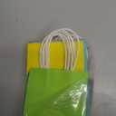 qiqee 24PCS Mini Gift Bag with Handles Bulk 4.5"x2.5"x6" Gift Bags 24 Colors Bags Multiple Uses