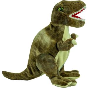 Reversible Dinosaur Plush Stuffed Animal Dino Dragon Plushies Toys to Egg Flip 2 in 1 A Set Cute Stuff for Baby Kids Toddlers Boys & Girls Birthday Gifts(T-rex)