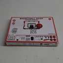 TEMI Indoor Basketball Hoop for Kids, Door Room Basketball Hoop,Mini Basketball Hoop with 4 Balls, Basketball Toys for 3 4 5 6 7 8 9 10 11 12 Year Old Boys
